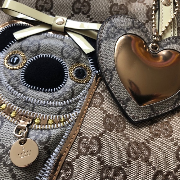 Gucci Oliver Pug Guccioli Tote - Picture 5 of 8